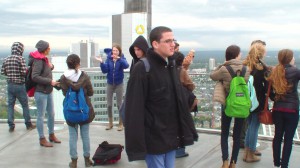 Besuch auf dem Maintower